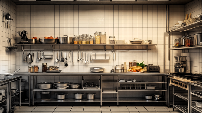 7 Vantagens da Estante Inox na Cozinha Industrial