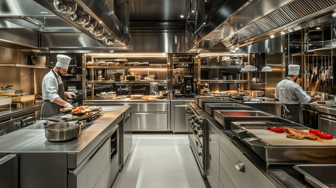 Vantagens de Bancadas de Inox em Cozinhas Industriais