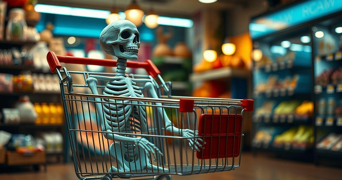 Carrinho Esqueleto Comprar Facilmente e Economizar na Sua Compra Carrinho Esqueleto Comprar Facilmente e Economizar na Sua Compra