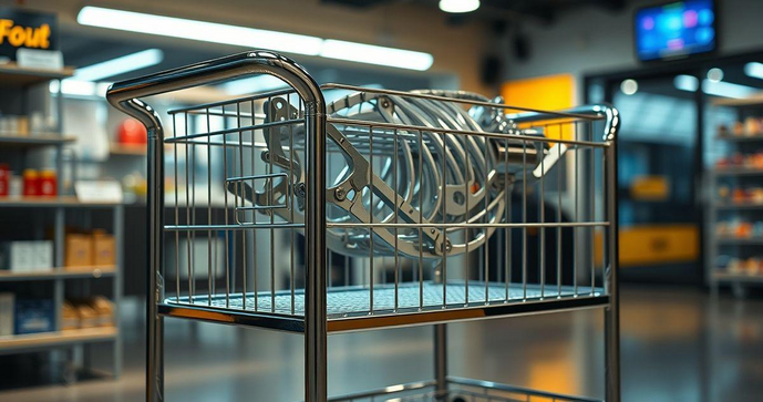 Carrinho Esqueleto Inox é a Solução Ideal para Organizar e Transportar com Estilo Carrinho Esqueleto Inox é a Solução Ideal para Organizar e Transportar com Estilo