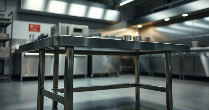 Descubra a Melhor Mesa Inox Industrial para Sua Cozinha Profissional Descubra a Melhor Mesa Inox Industrial para Sua Cozinha Profissional
