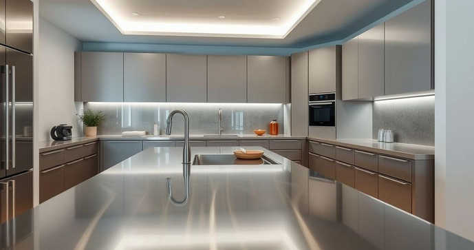 Como Escolher a Bancada Inox Sob Medida Ideal para Sua Cozinha Como Escolher a Bancada Inox Sob Medida Ideal para Sua Cozinha
