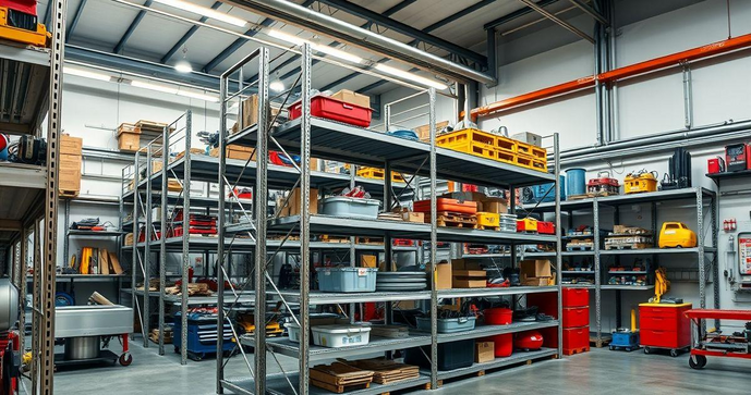 Estante inox industrial resistente para eficiência e organização Estante inox industrial resistente para eficiência e organização
