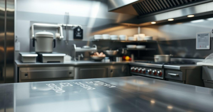 Bancada Inox Cozinha Industrial: Durabilidade E Limpeza