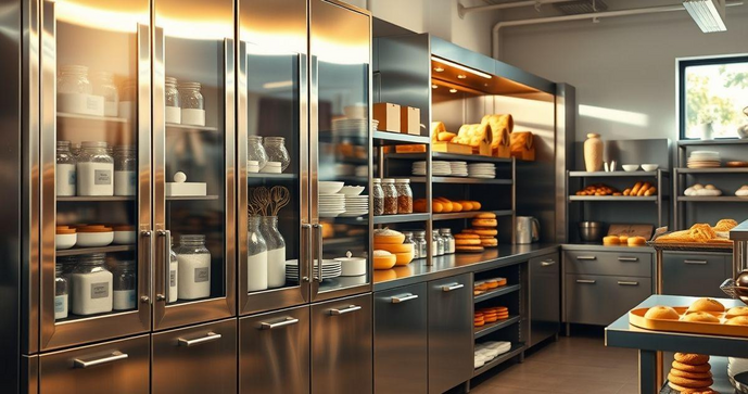 Descubra o Armário de Inox para Padaria Ideal para Sua Bakery