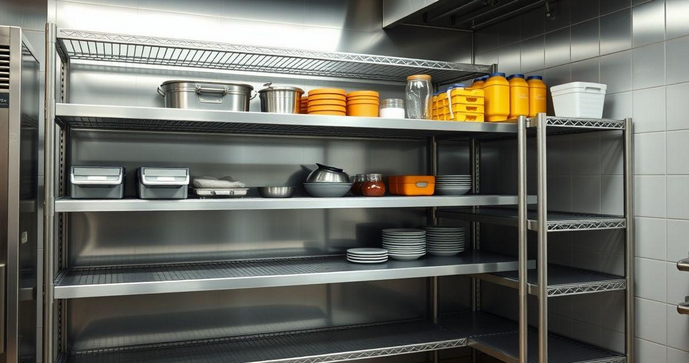 Estante Inox para Cozinha Industrial: A Solução Prática e Elegante que Você Precisa Estante Inox para Cozinha Industrial: A Solução Prática e Elegante que Você Precisa