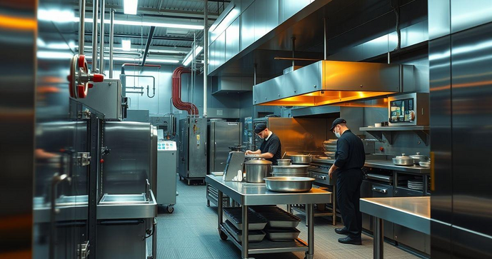 Fábrica De Equipamentos Industriais Para Cozinha: Robustez E Higiene