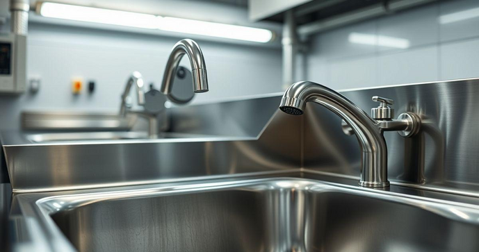 Lavatório Inox Para Indústria: Limpeza Eficiente E Durável