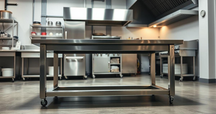 Melhor Mesa Inox Industrial: Design E Durabilidade Máximos