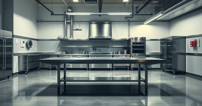 Bancada Inox na Cozinha Industrial: O Segredo para Praticidade e Estilo Bancada Inox na Cozinha Industrial: O Segredo para Praticidade e Estilo