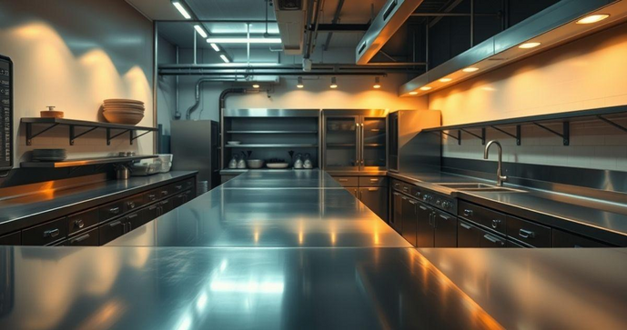 Bancadas de Inox para Cozinha Industrial em BH: Transforme Seu Espaço!