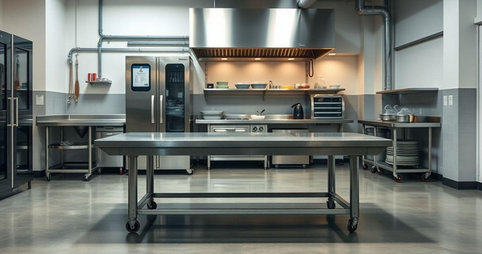 Mesa Inox Industrial: Vantagens para o Seu Negócio e Espaço de Trabalho