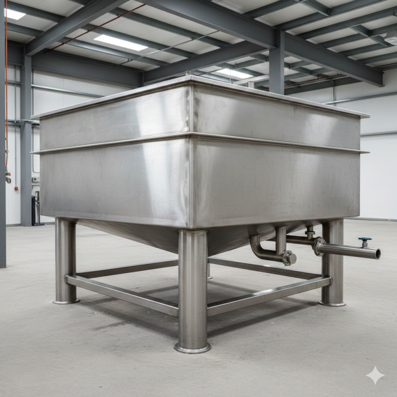 Tanques em Aço Inox para Indústria: Preços, Benefícios e Guia de Compra Completo