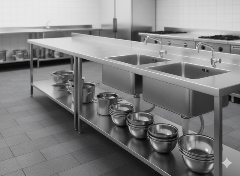 Bancadas de Inox para Cozinhas Industriais: Benefícios e Guia Completo para Escolha Ideal