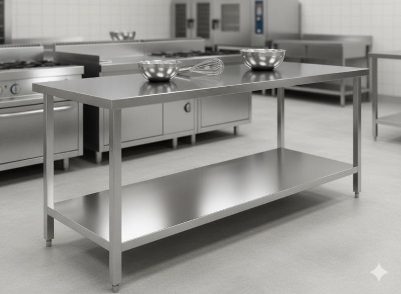 Mesa Inox Industrial: Tudo o Que Você Precisa Saber para Otimizar Seu Espaço Profissional